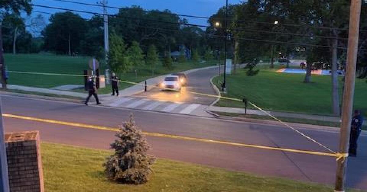 Police Barricading Roads in Madison